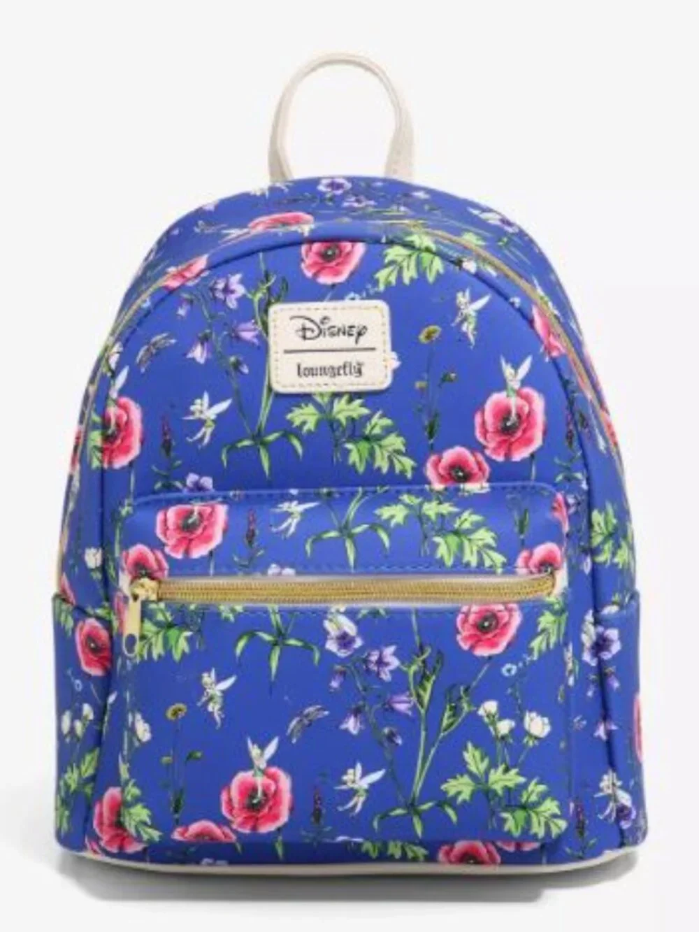 NWT Loungefly Disney Peter Pan Tinker Bell Floral Mini Backpack